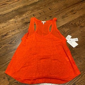 Joie orange tank top